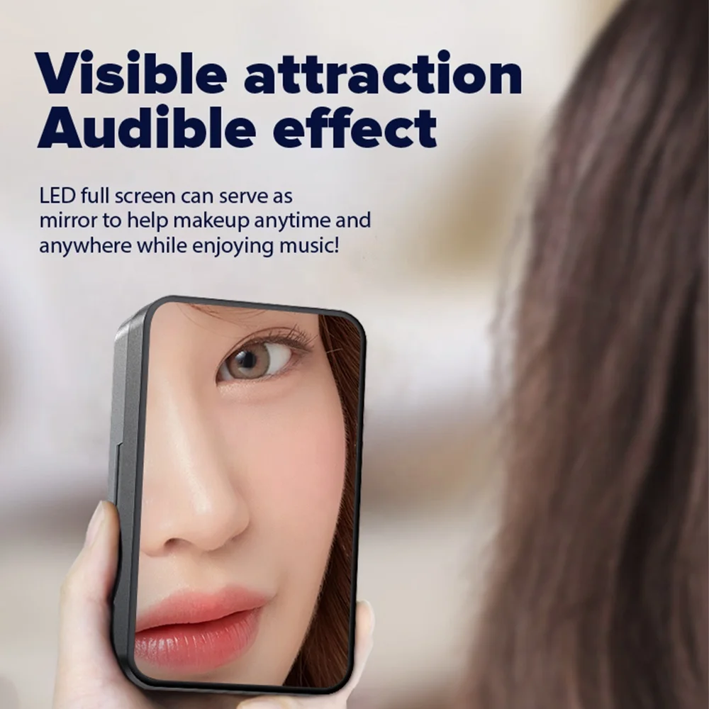 TWS-наушники с сенсорным управлением и ЖК-дисплеем