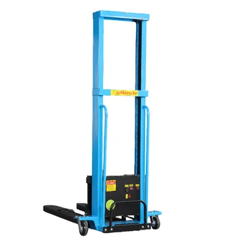 1.6m load 2ton Operated Conveniently Electric Self Loading Forklift Pallet Lifter Stacker