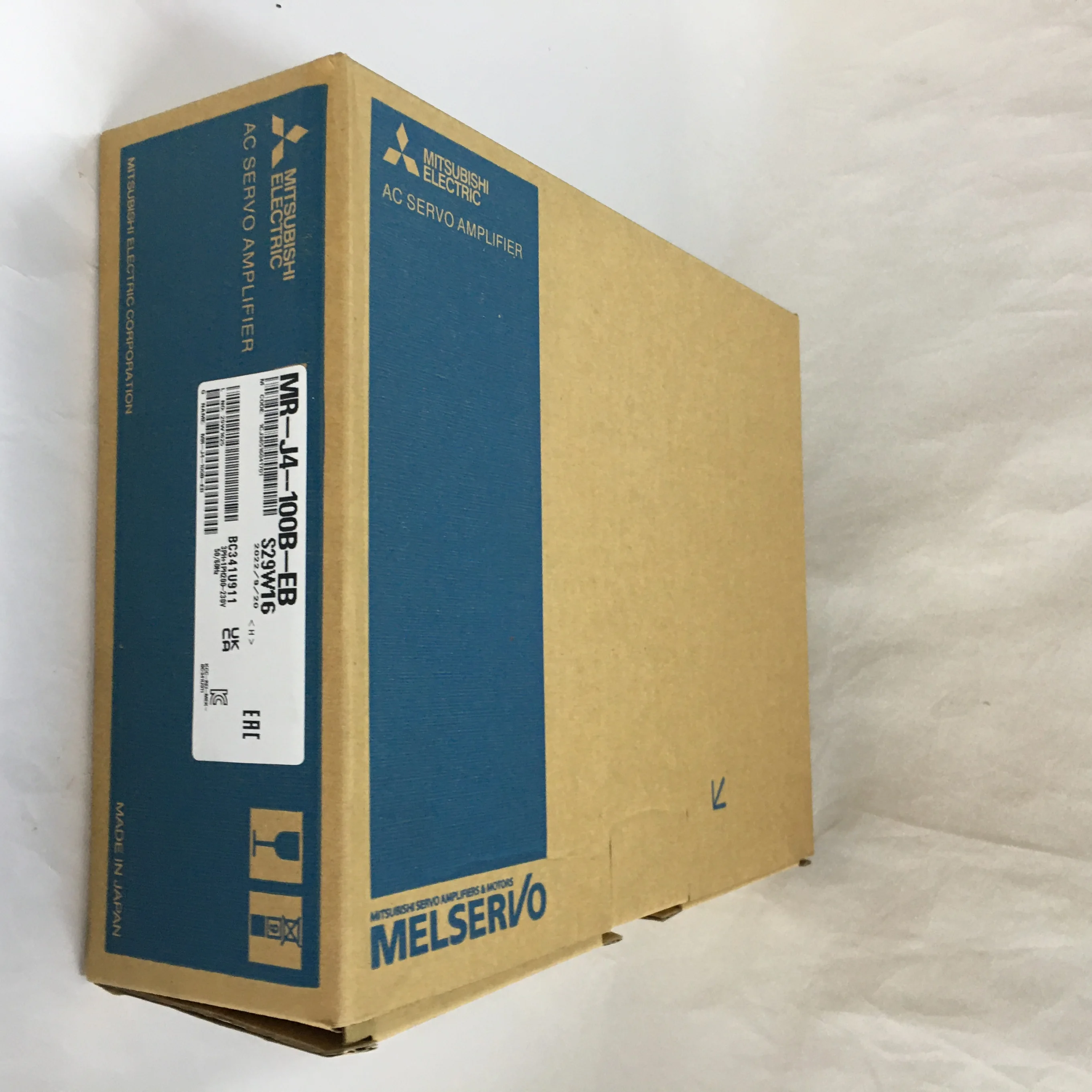 Mitsubishi AC servo amplifier MR-J4-100B-EB