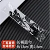 Individually packaged black spoons, 500 pieces