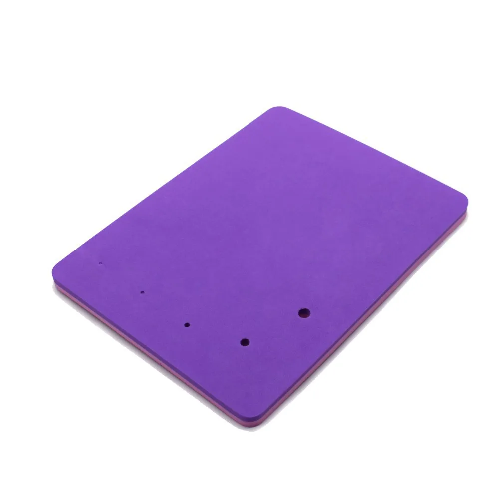 Rectangular Fondant Cake Sponge Mat With 5 Holes for Paste Carving Decoration Sugar Flower Foam Pad