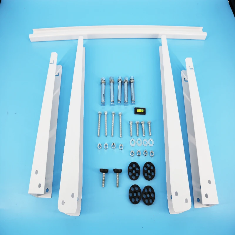 Factory Custom Hot Rolled Plate Split Air Conditioner Radiator Mounting Brackets High Quality Air Conditioner Support Bracket