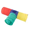 Four-color rainbow T-shaped tunnel