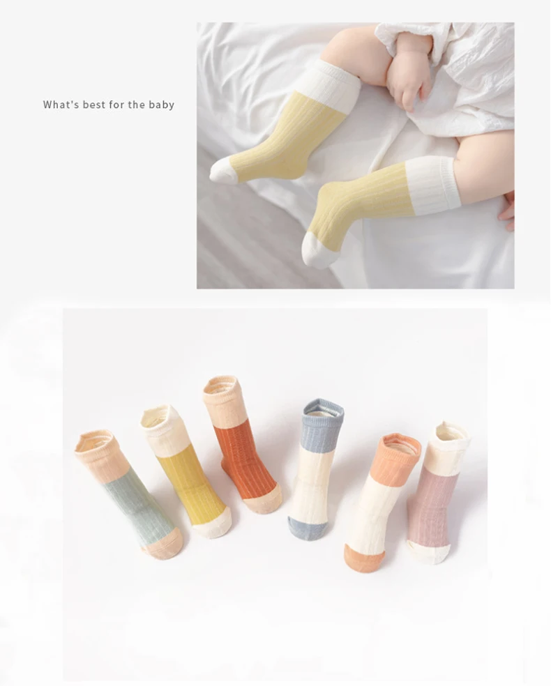 Newborn Baby Stockings Long Socks 03 Months Cute Ruffle Baby Toddler Girl Knee High Socks With