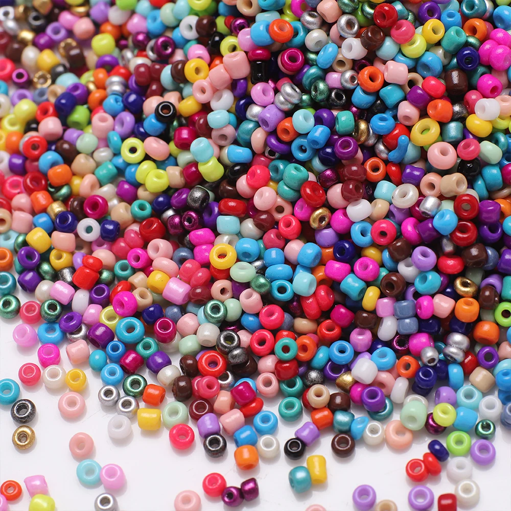 2mm Waist Beads For Jewelry Making Bulk 12/0 Crystal Lampwork Glass Miyuki Seed Beads For Bracelet Charms DIY Crafts Accessories