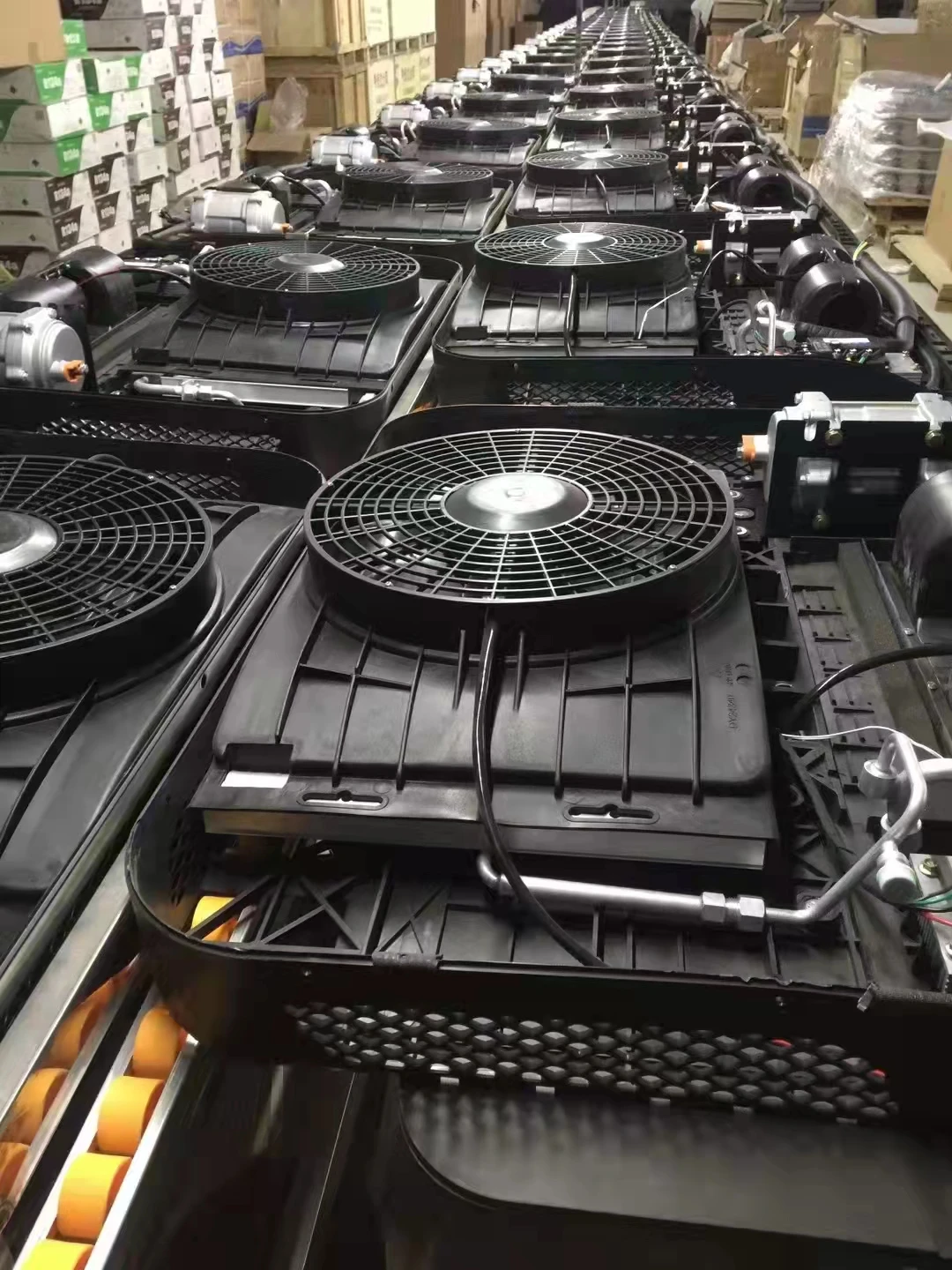 Hvac Car Auto Parking Air Conditioner 12v 24v Electric Truck Air