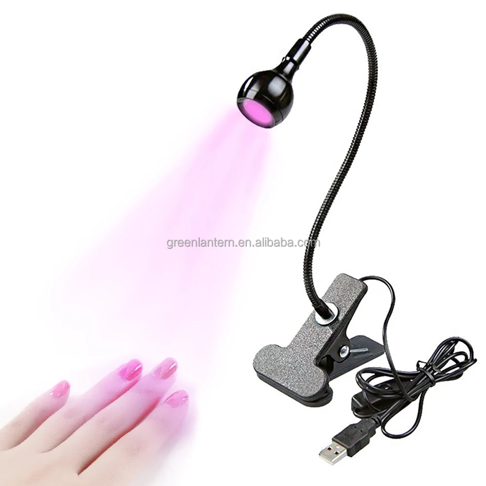 Lampu Jepit LED dengan Gooseneck