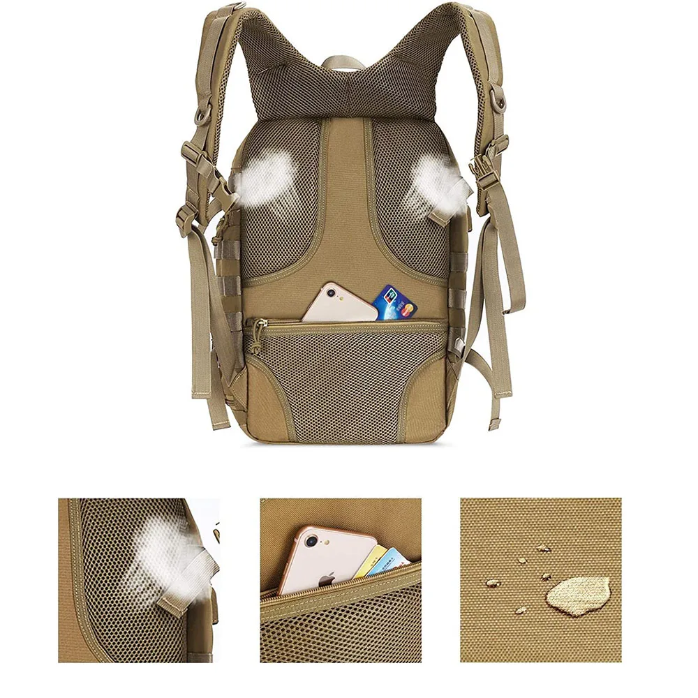 FREE SAMPLE 30L Assault Backpack Practical Backpack Three Day Assault Backpack