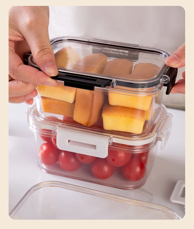 Plastic Organizer Storage Box Multifunctional Fruit Sealed Box  Lunch Box Wholesale Food Storage Containers factory