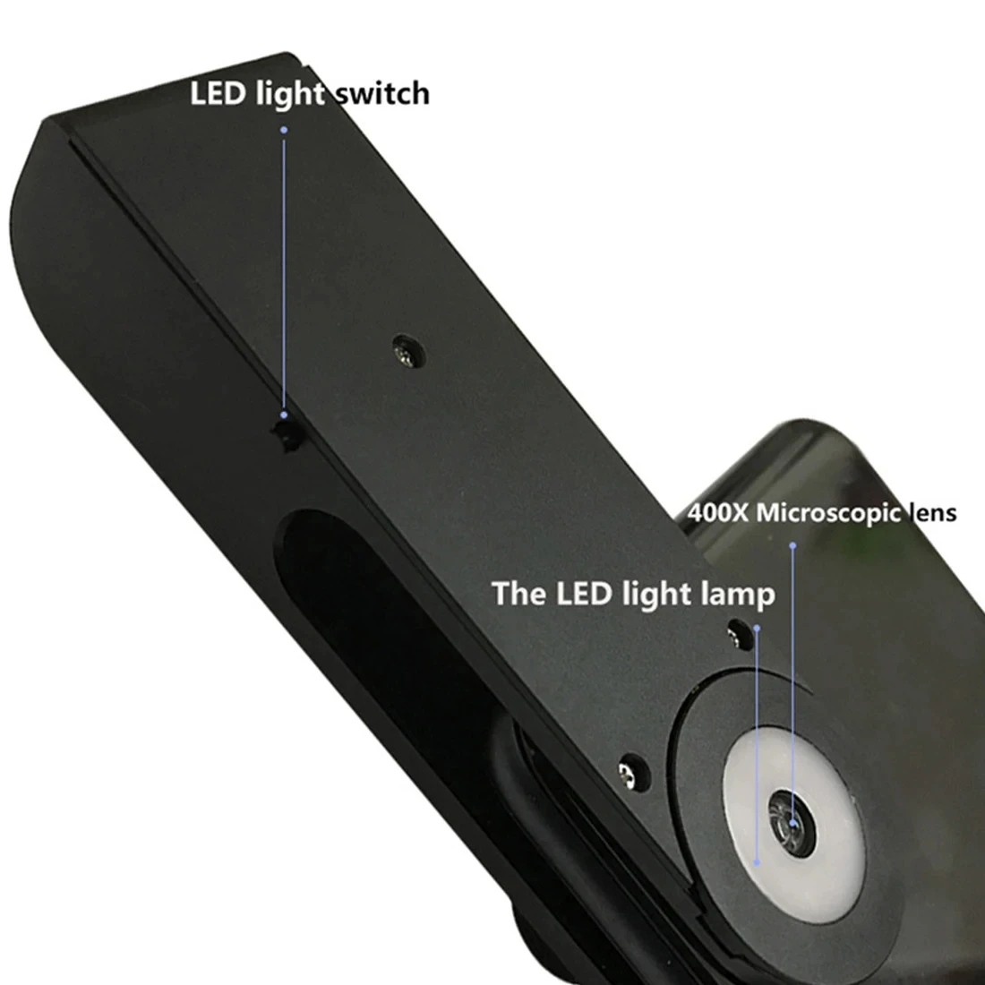 Universal Mobilephone Microscope Cell Phone Microlens 400x Microscope Camera Lens for Phone