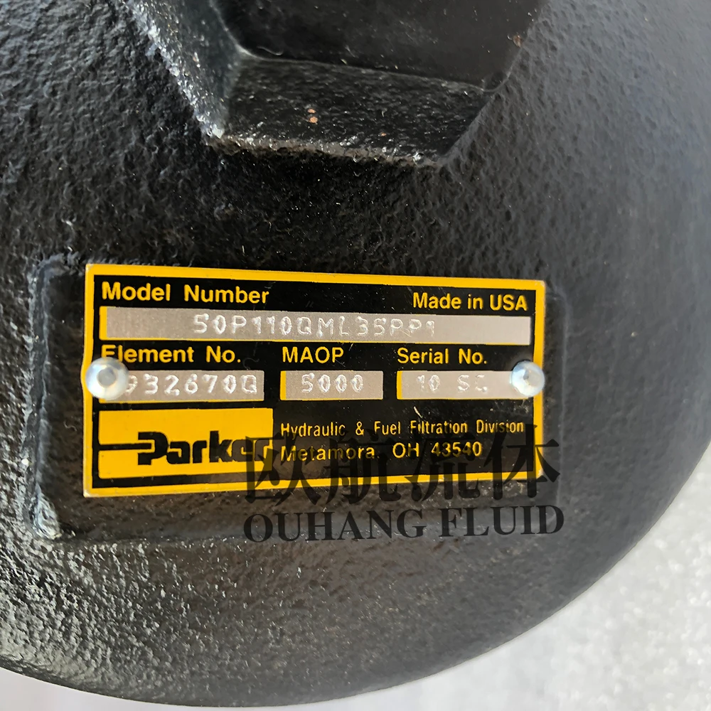 
Фильтр высокого давления Parker 50P110QML35PP1, трубчатый Гидравлический масляный фильтр 
