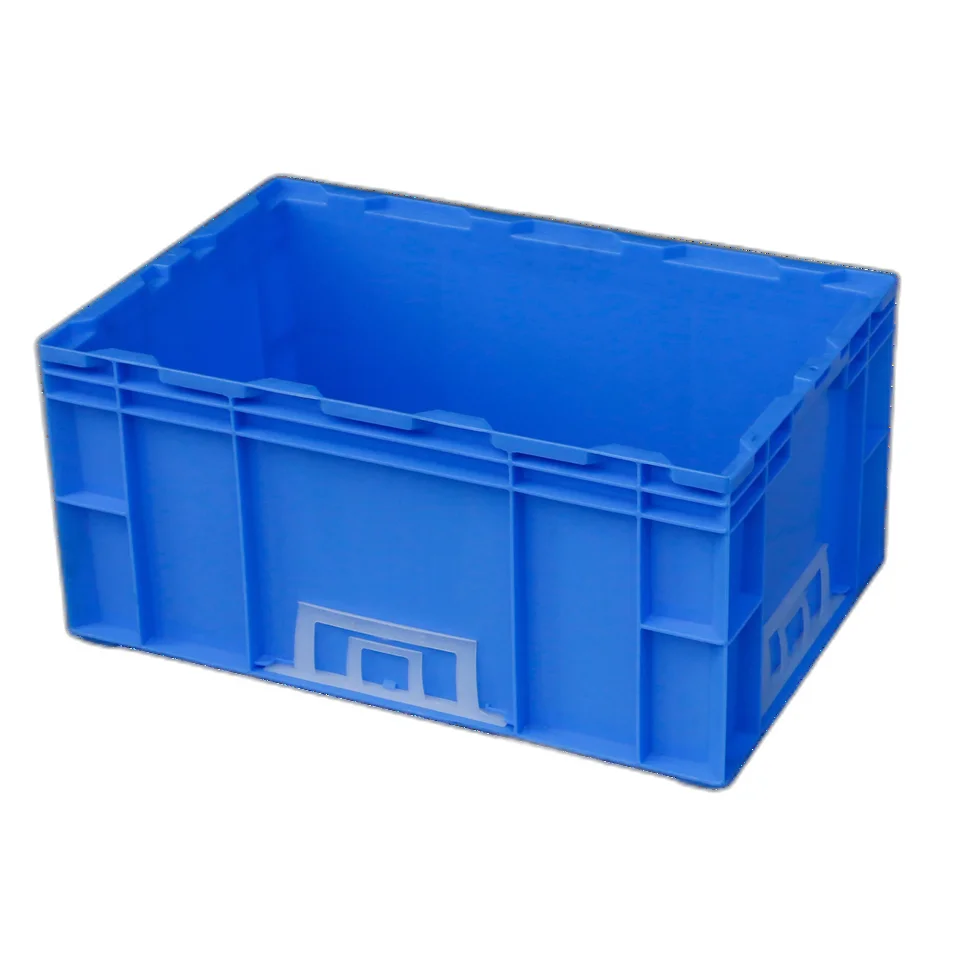 NEXARA Stackable HP5D Heavy-Duty Plastic Crates Durable Solid Logistics Boxes in Various Sizes for Different Scenarios