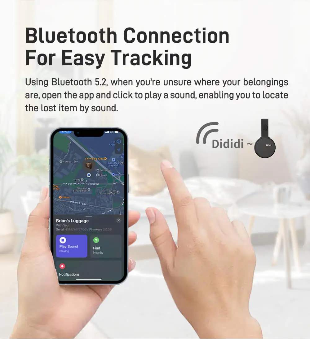 Custom Logo Printing Apples Air Tag Key Finder Locator Whistle Gps