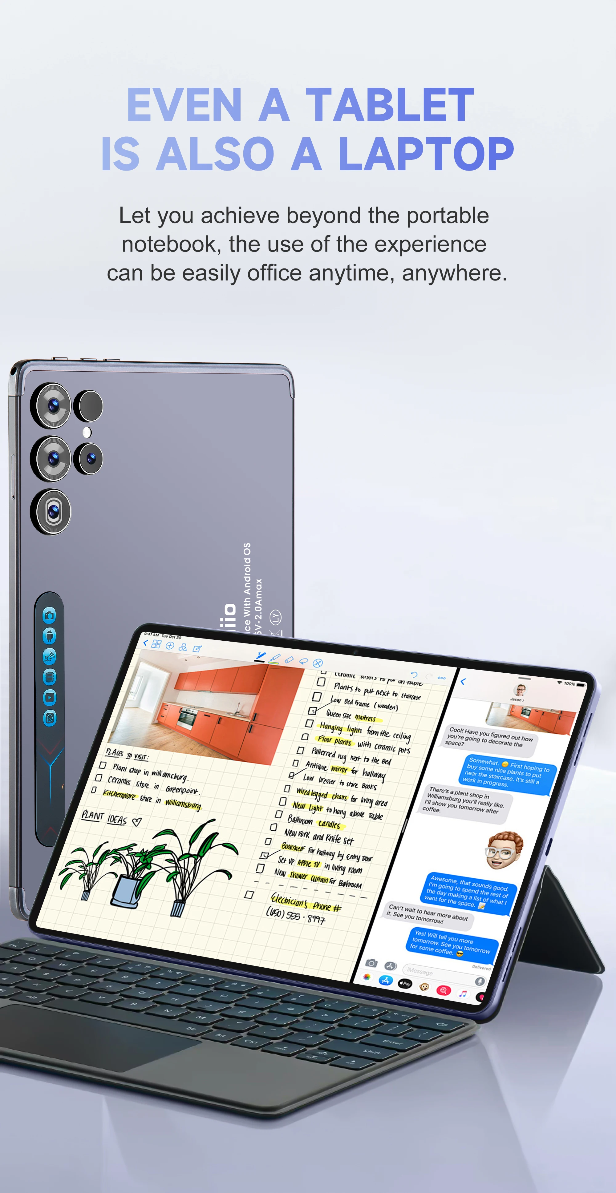 2024 Umiio CS24 S24 10.1-Inch Android 8.1 Tablet for Kids, Dual SIM, 3G ...