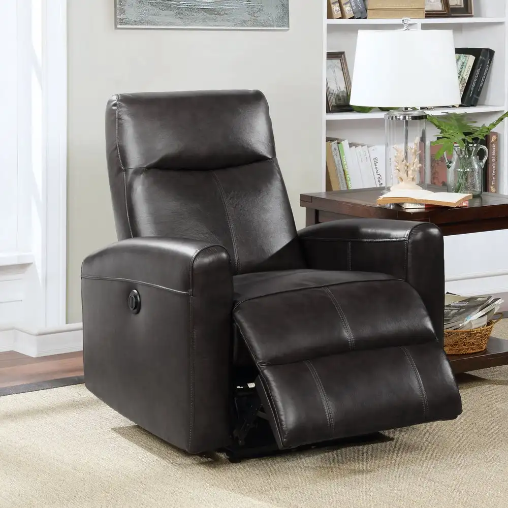 American Style Sillon Reclinable Electric Recliner Sofa Set Leather