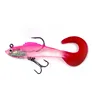 9g pink lead-covered fish
