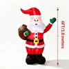 Modelo inflable de Papá Noel