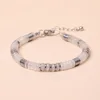 bracelet en quartz rose