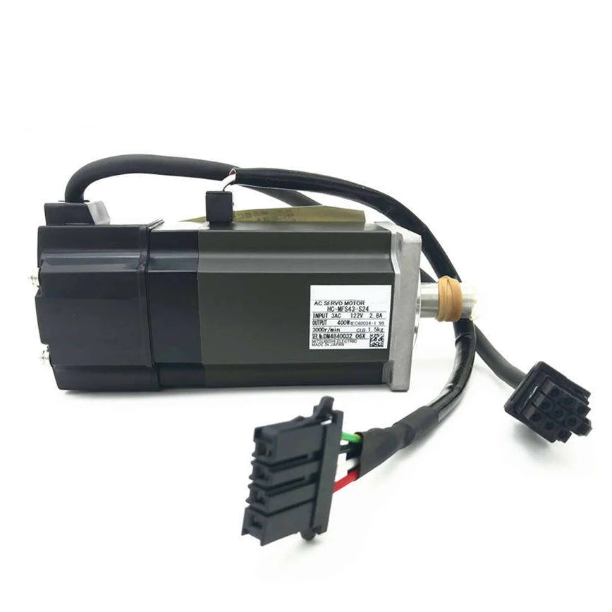 New Original HC-MFS43-S24 HC-MFS series servo motor. Delivers stable output and high positioning accuracy, matched with servo drives for precise motion control in industrial automation