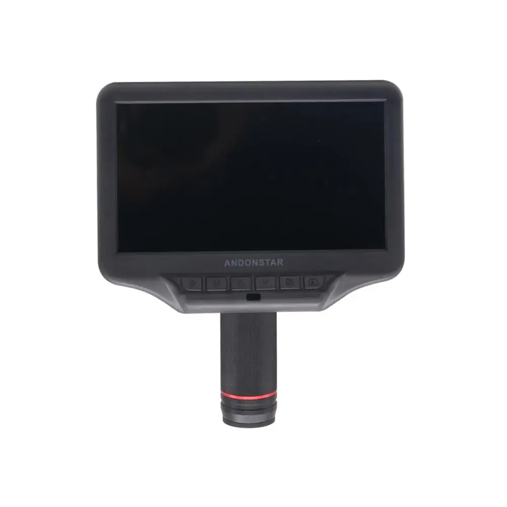 Цифровой микроскоп AD407 Andonstar 270X 4MP, настраиваемый монитор с подставкой и ЖК-экраном 7 дюймов