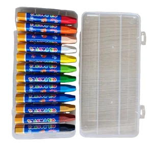 12/24/36/48 Color Water-soluble Oil Painting Stick Children's Drawing Crayon Set Manufacturer Supply Hot Sales Professional