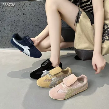 2024 Autumn Winter Casual Shoes for Women Fashion Leather Chunky Running Walking Sports Style Shoes for Women