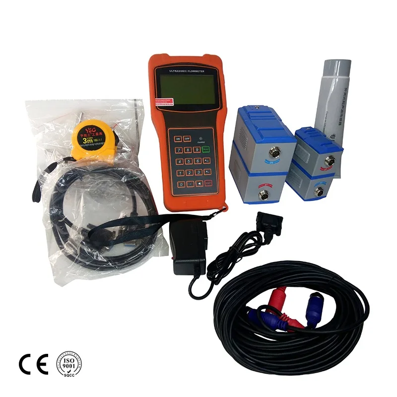 Portable Ultrasonic Digital Water Flow Meter