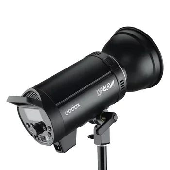 Factory Wholesale Godox DP400III 400W 2.4G Wireless Strobe Flash Light 5600K Color Temperature Plastic Professional Photography
