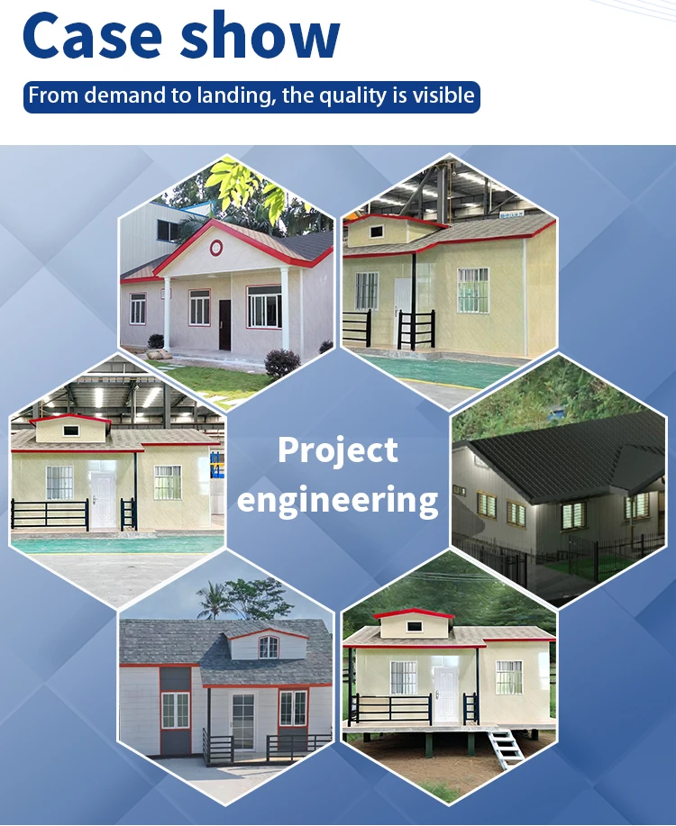 factory direct lightweight quick install portable prefab house for construction dormitory fireproof home-6