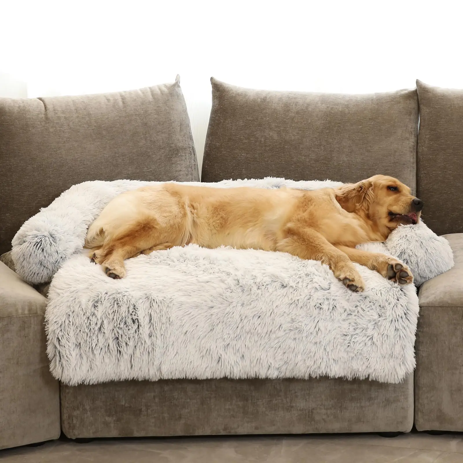 Wholesale Hot Luxury Modern Removable Waterproof Fluffy Cushion Dog Bed