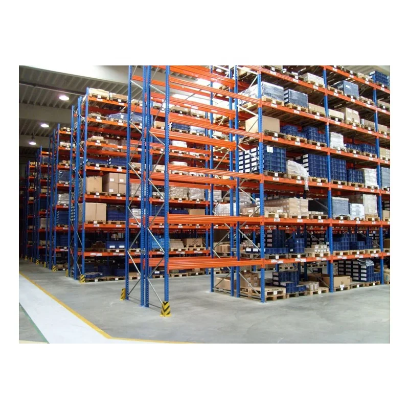 Adjustable Double deep Beam Industrial Pallet Warehouse Storage Steel Pallet Racking Heavy Duty Selective Pallet Racking System