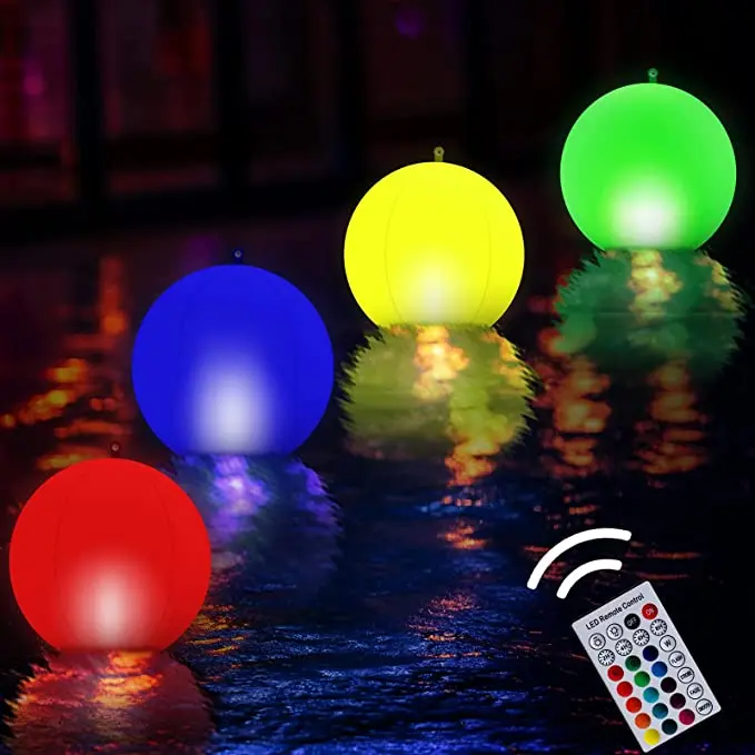 solar inflatable led ball