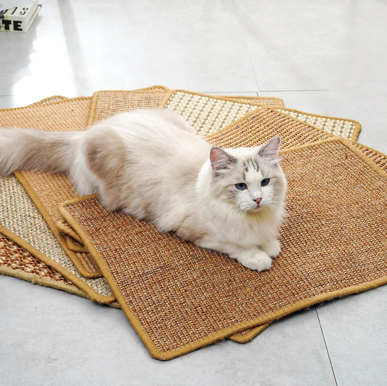 Wholesale Customized Size 100 Natural Sisal Cat Scratchers Pad