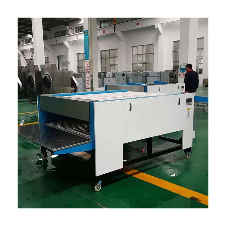Заводская цена оптовая продажа большая прачечная из нержавеющей стали 4500*2150*1350 мм оборудование для стирки Складная машина гостиничного завода