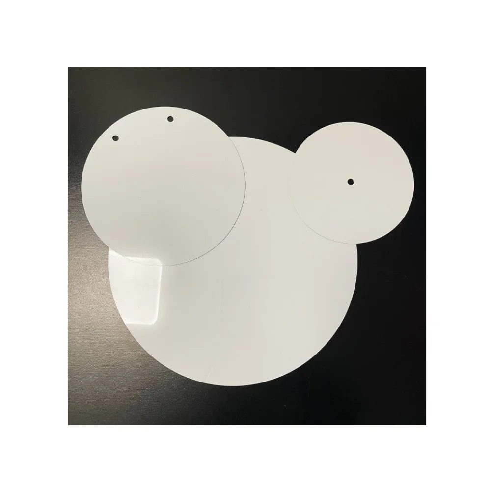2026 Dalijia High Definition Sublimation Aluminium Sheet for Photo Gloss White Round Circle 6" 8" 10" Blanks Manufacturer Prices