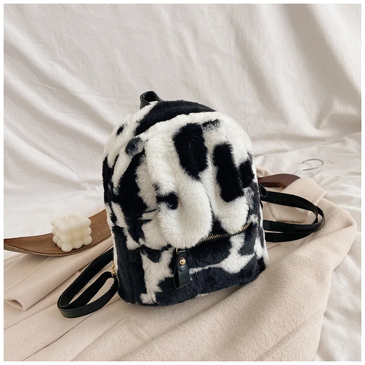 Wholesale Wholesale New Style Women Mini Backpack Cute Cow Print