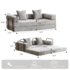 LIGHT GREY + Chenille + 3 Seat