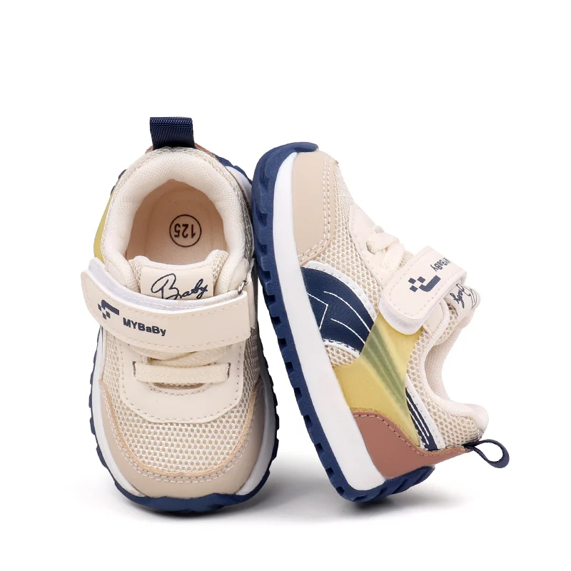 High Quality 1-3 Years Toddler Baby Shoes Classical Design Flat Rubber Sneaker Boys Girls Autumn Spring Winter Summer Walking manufacture