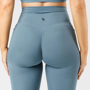 High Quality Custom V-Shape Workout Push Leggings Women's Gym Fitness Yoga Scrunch Butt Lift XXL Nylon/Spandex ODM XS-S-M-L-XL