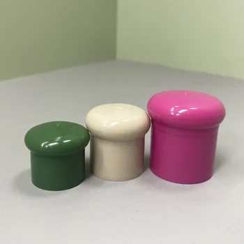 Mushroom Type Smooth Plastic 18mm 20mm 24mm Screw Cap for Bottles with 18/415 20/415 24/415 Sizes Bottle Cap Closure