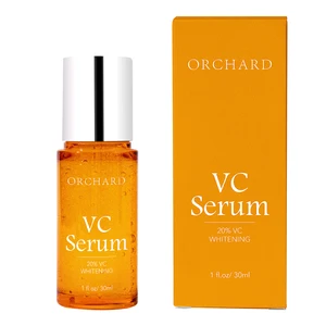 Private Label Wholesale Brightening Face Serum,Natural 20% Vitamine C Serum With Ferulic Acid