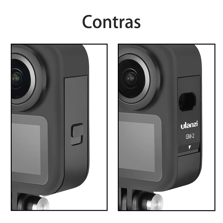 Ulanzi GM-2 Battery Cover Detachable Battery Lid With Type-C Charging Port  for Gopro Max Camera Accessories| Alibaba.com