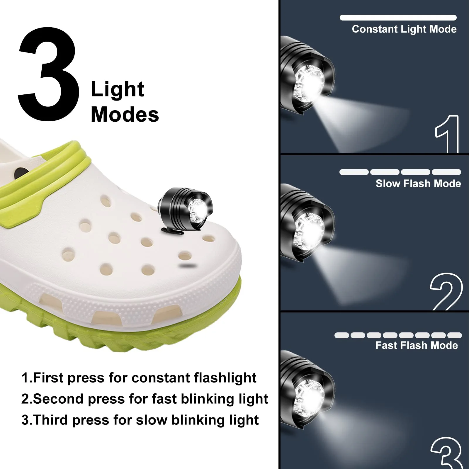 Kids Headlamps For Camping LED Original 2-Headlight Flashlight