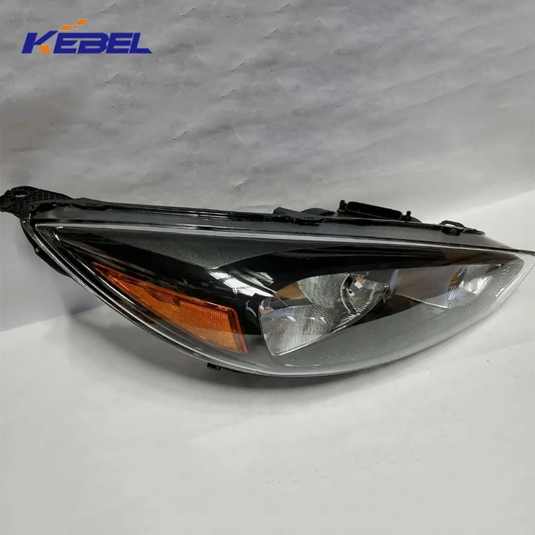 High-Quality Replacement Headlights OEM F1EZ-13008-C for Improved Visibility - Perfect Fit for Ford Focus 2015-2018