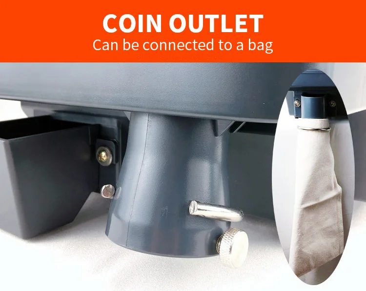 自動高速硬貨計数機 Coin Sorter、正確で効率的な硬貨整理