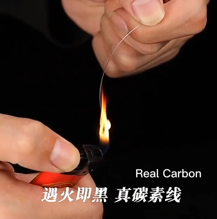 Transparent Pink Real Fluorocarbon Fiber Fishing Line 100 Florocarbon