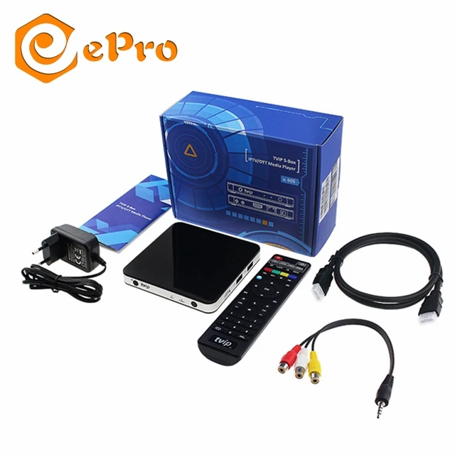 TVIP605 Linux TV Box ImaxTV Android Dual OS Arabic Stable Box Sport Channels Live Tv