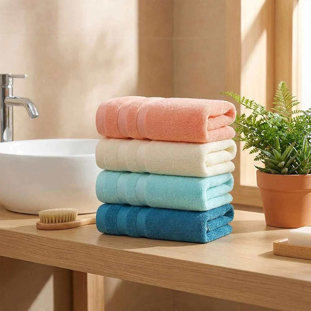 Juego De Toallas Personalizadas Karachi Blanco – Algodón Suave Y Absorbente – Regalo Único Con Nombre Bordado – Opción Ducha O Baño