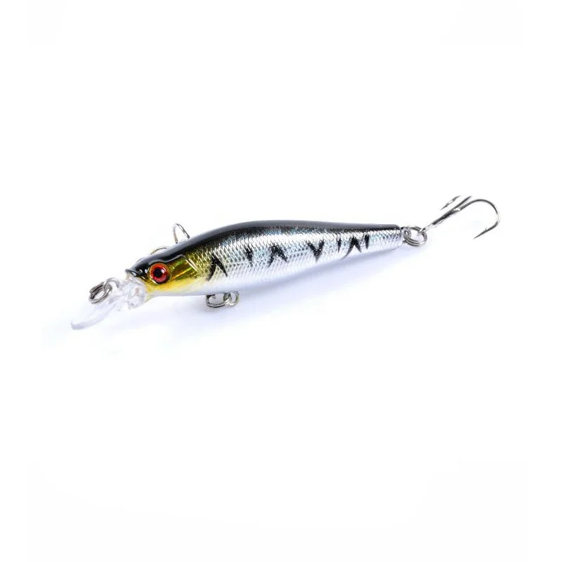 Pikes/Trout/Walleye/Redfish Tackle with 3D Eyes Strong Treble Hooks Life-Like Swimbait Bass Crankbait Hard Minnow Fishing Lures