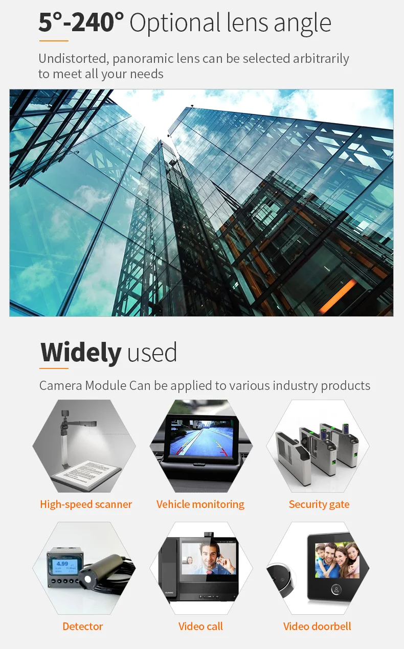 DGZX 2MP HD Wide Angle USB2.0 Camera Module插图5